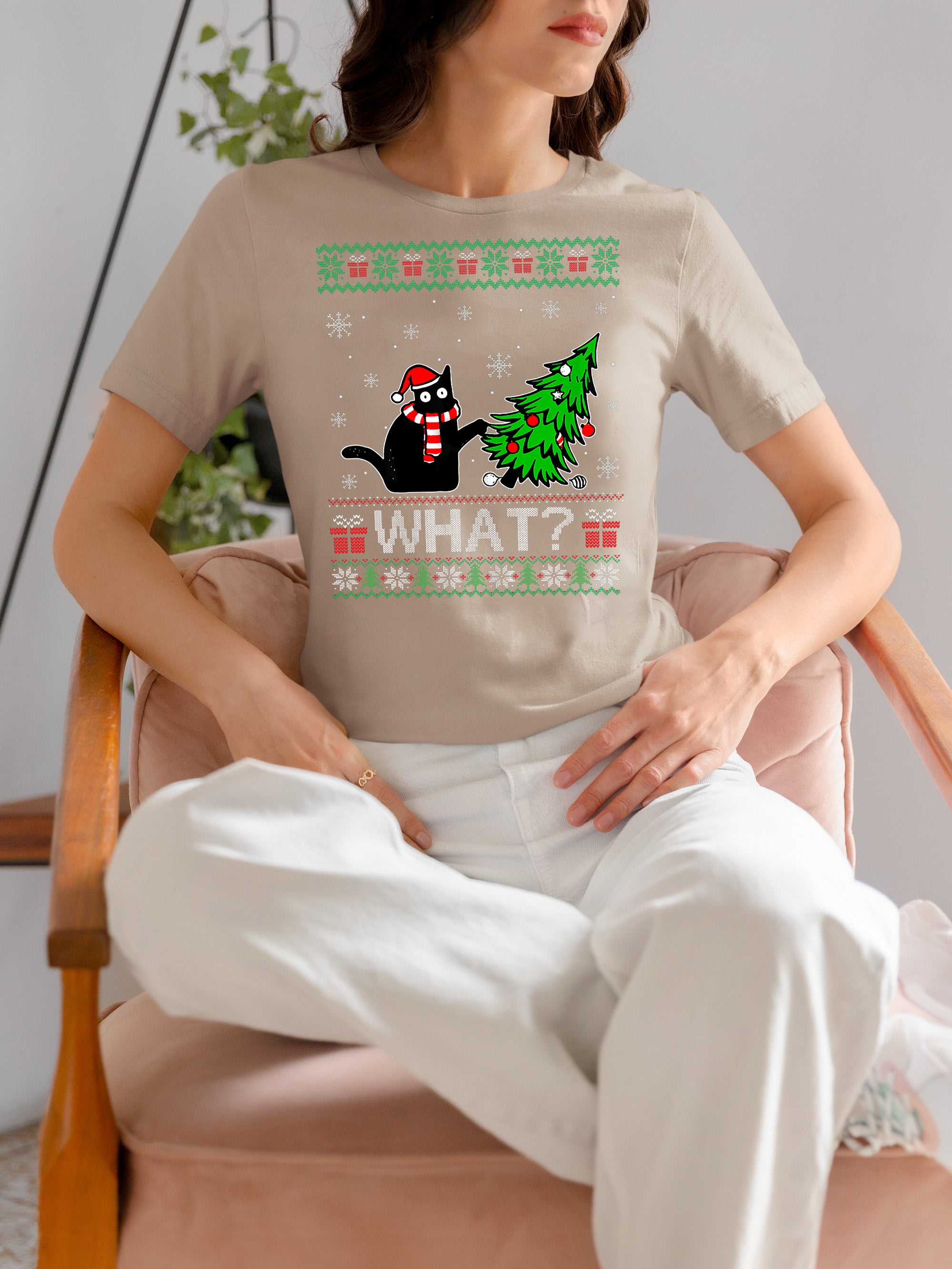 Retro Christmas Vintage Holiday Motif for Crafts, Scrapbooks, and DIY Projects T-Shirt