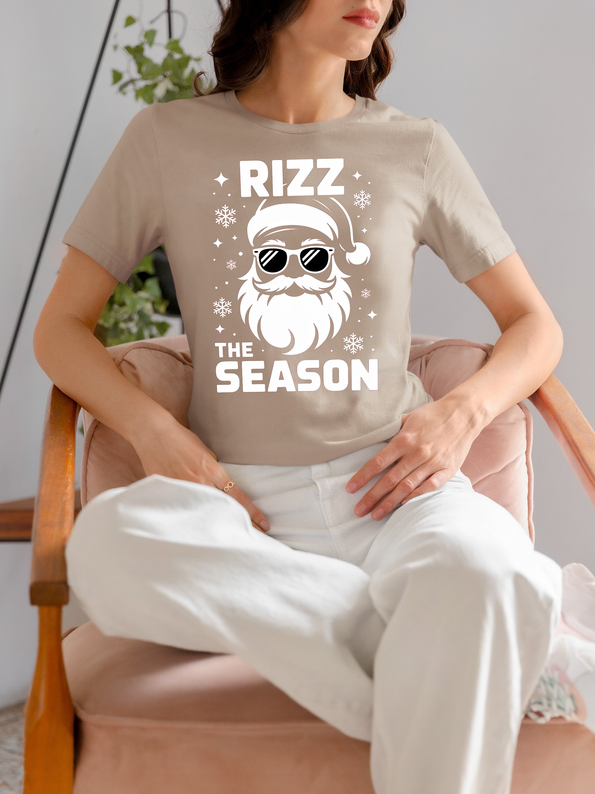 Rizz the Season Christmas Collectible, Handmade Holiday Treasure, Festive Seasonal Character for Gift or Display T-Shirt