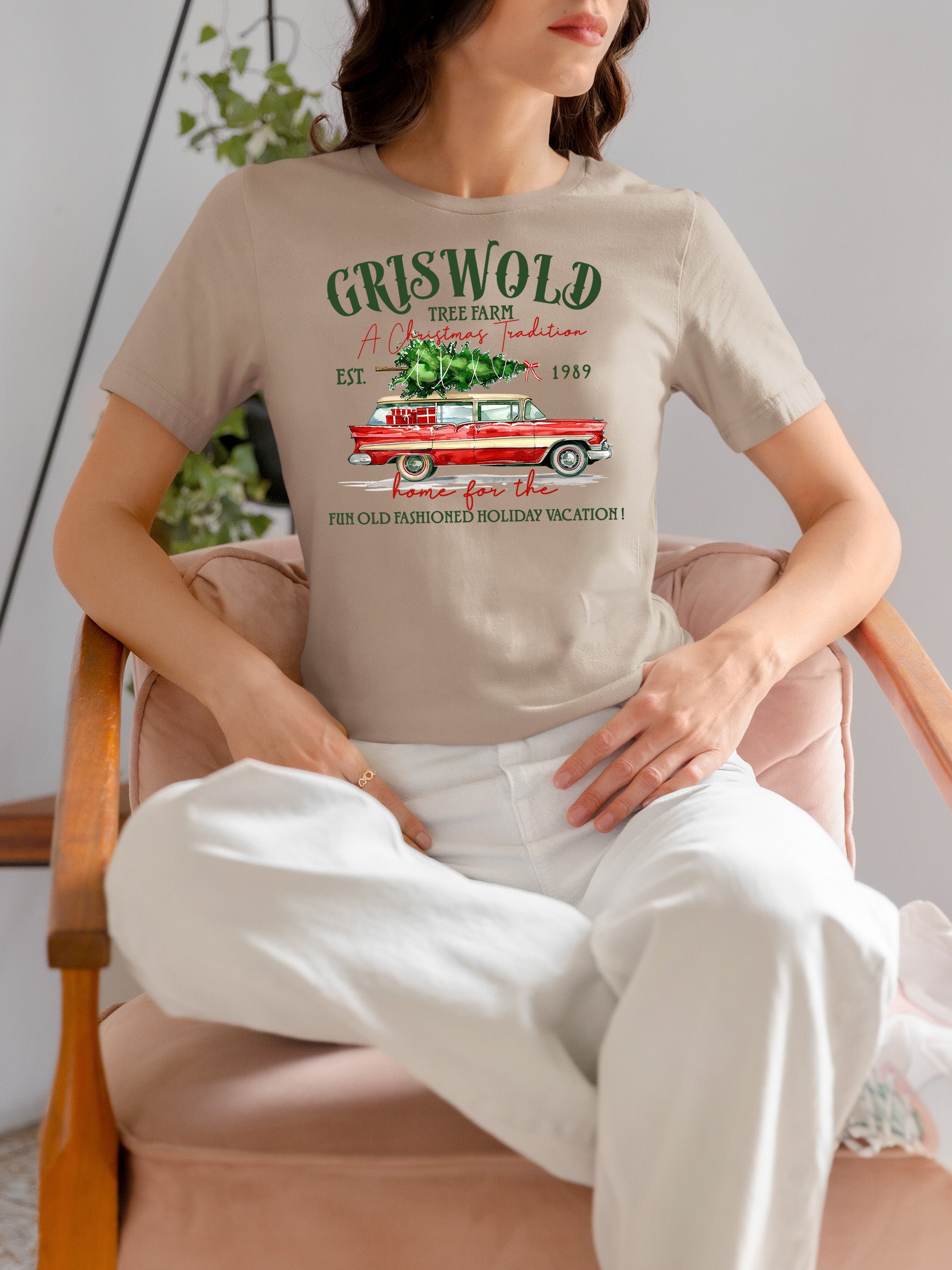Griswold Tree Farm Christmas Magic, Rustic Holiday Charm for Seasonal Celebrations and Gift Giving T-Shirt