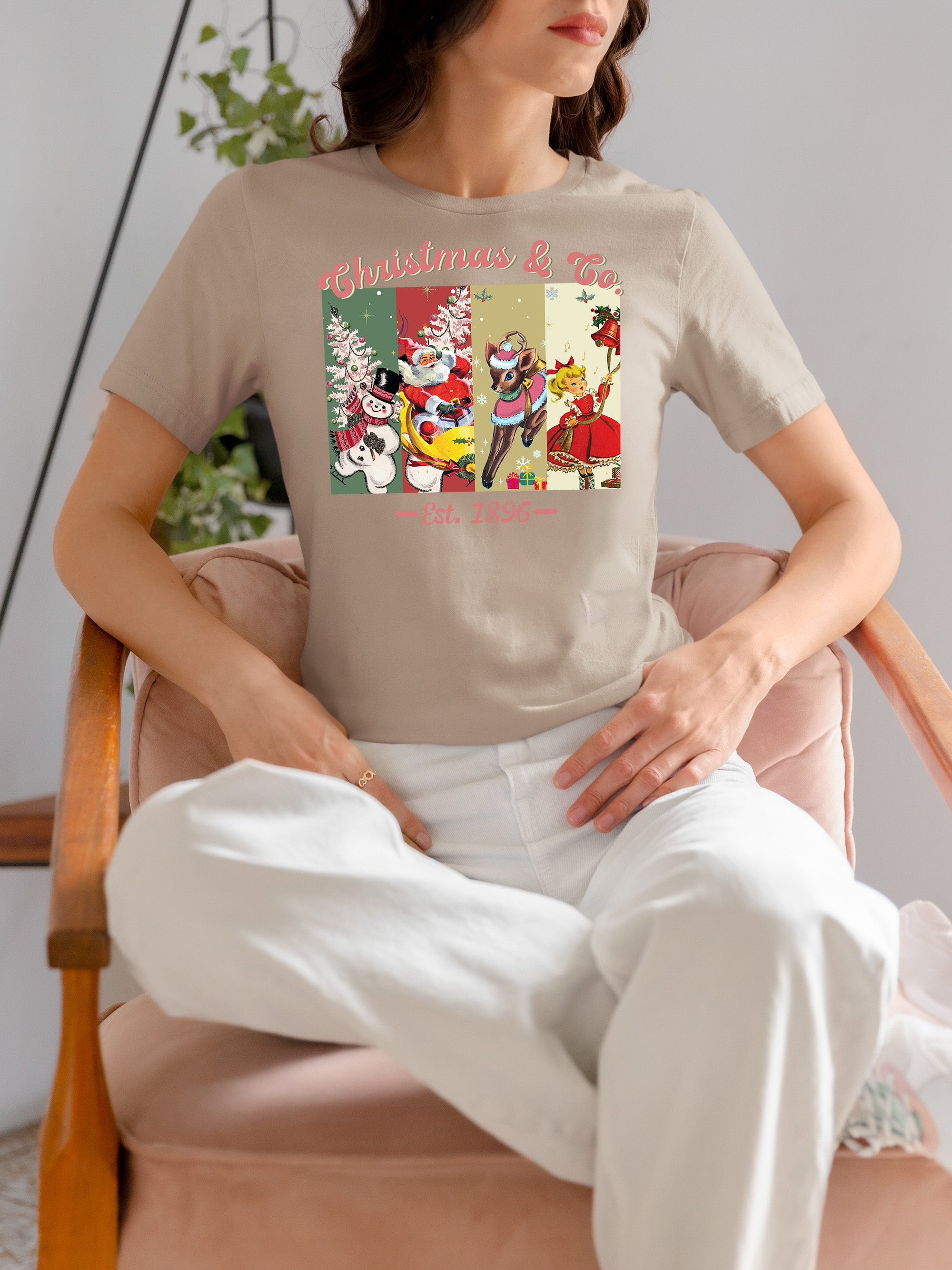 Christmas & Co 1896 Vintage Holiday Keepsake – Handmade Seasonal Gift for Collectors T-Shirt