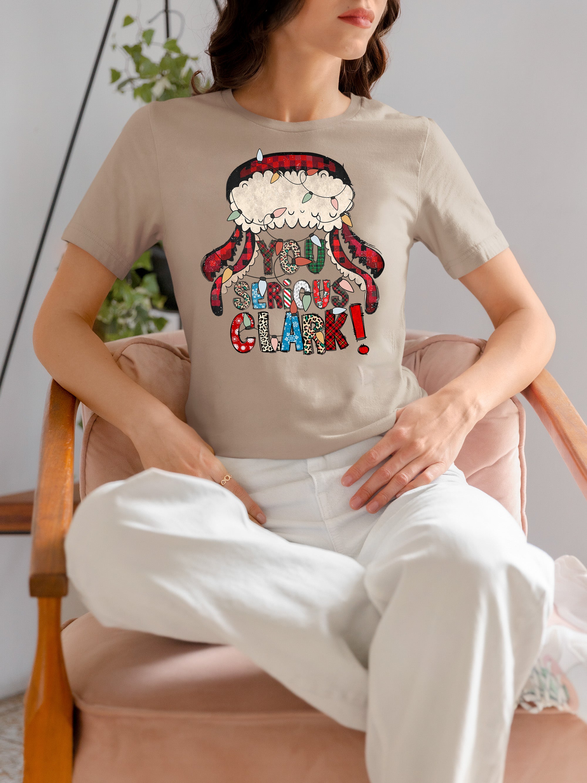 Whimsical Christmas motif for festive crafting, cozy holiday pattern, yuletide inspiration, handmade vibe, cheerful seasonal element T-Shirt