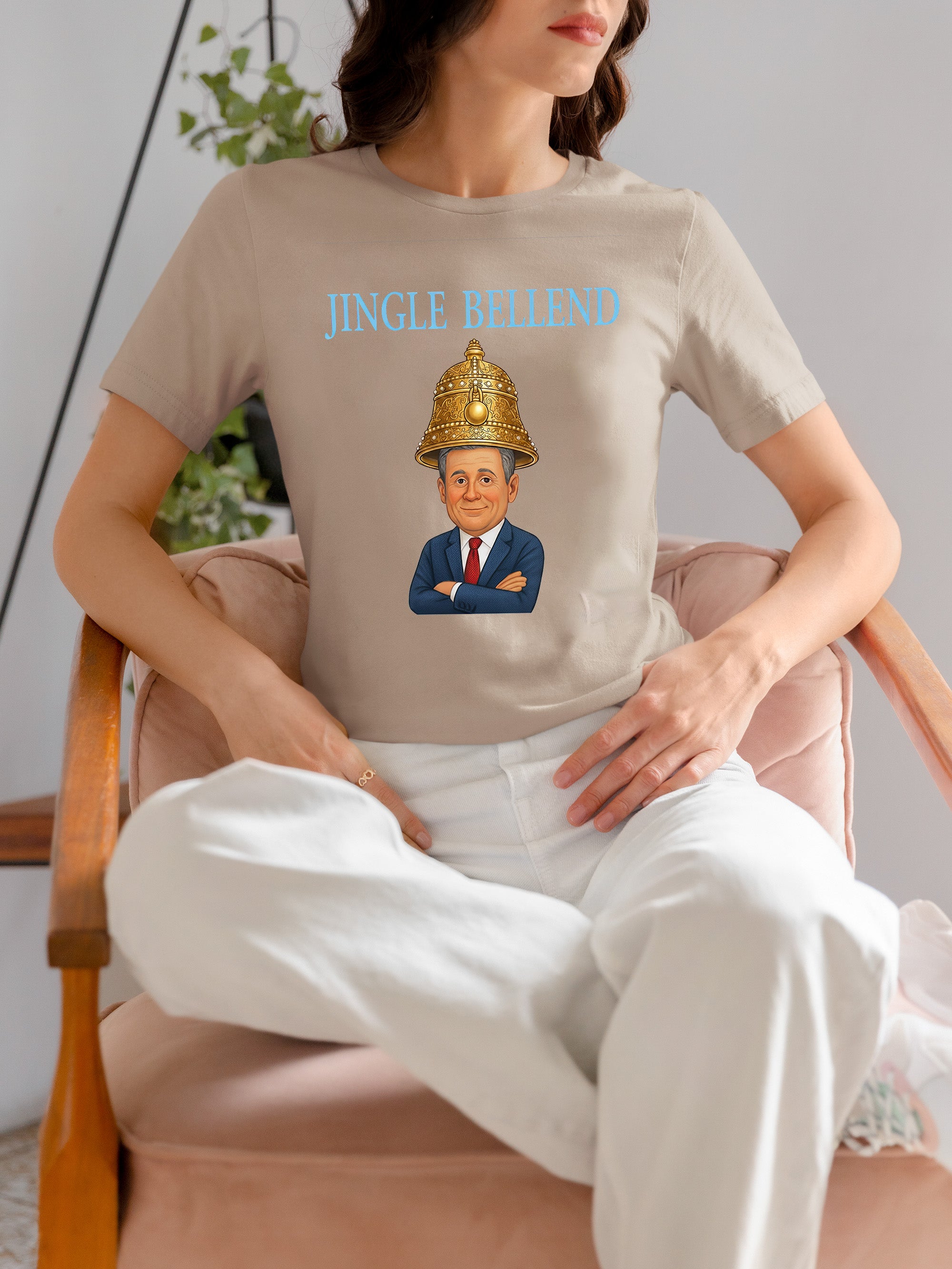 Jingle Bellend – Christmas Cheer Jewelry, Festive Holiday Accessory, Yuletide Sparkle Gift, Seasonal Celebration T-Shirt