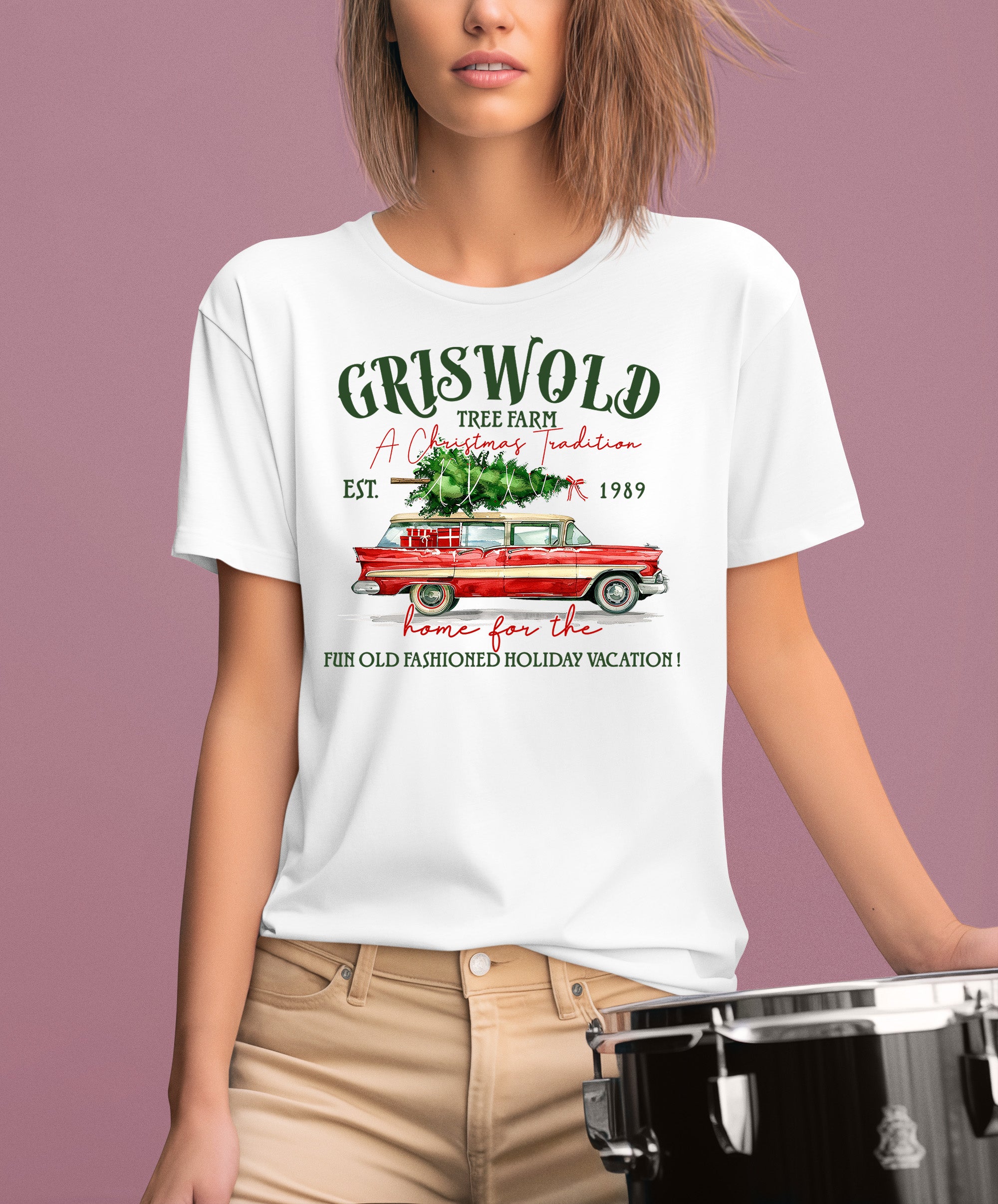 Griswold Tree Farm Christmas Magic, Rustic Holiday Charm for Seasonal Celebrations and Gift Giving T-Shirt