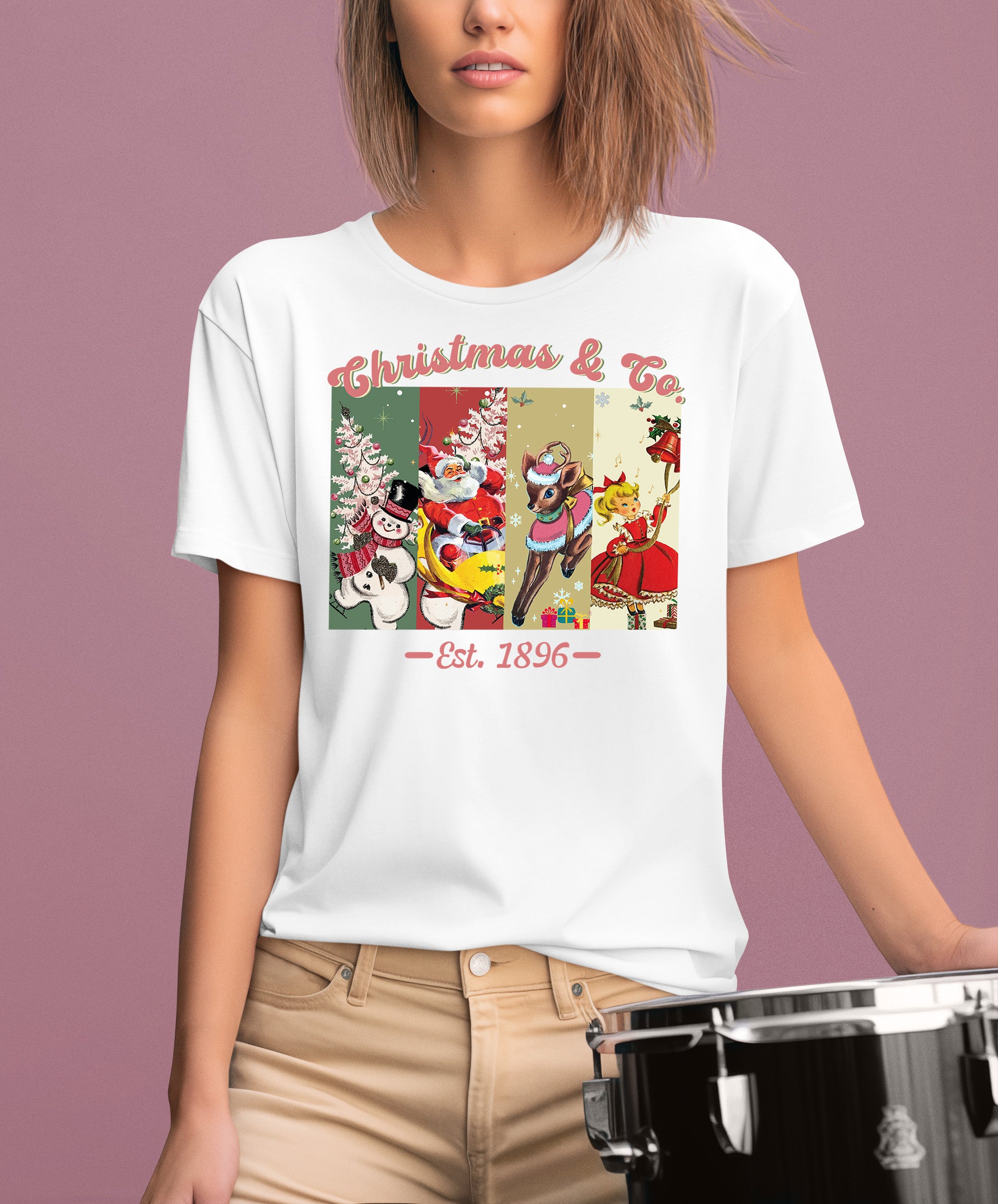 Christmas & Co 1896 Vintage Holiday Keepsake – Handmade Seasonal Gift for Collectors T-Shirt