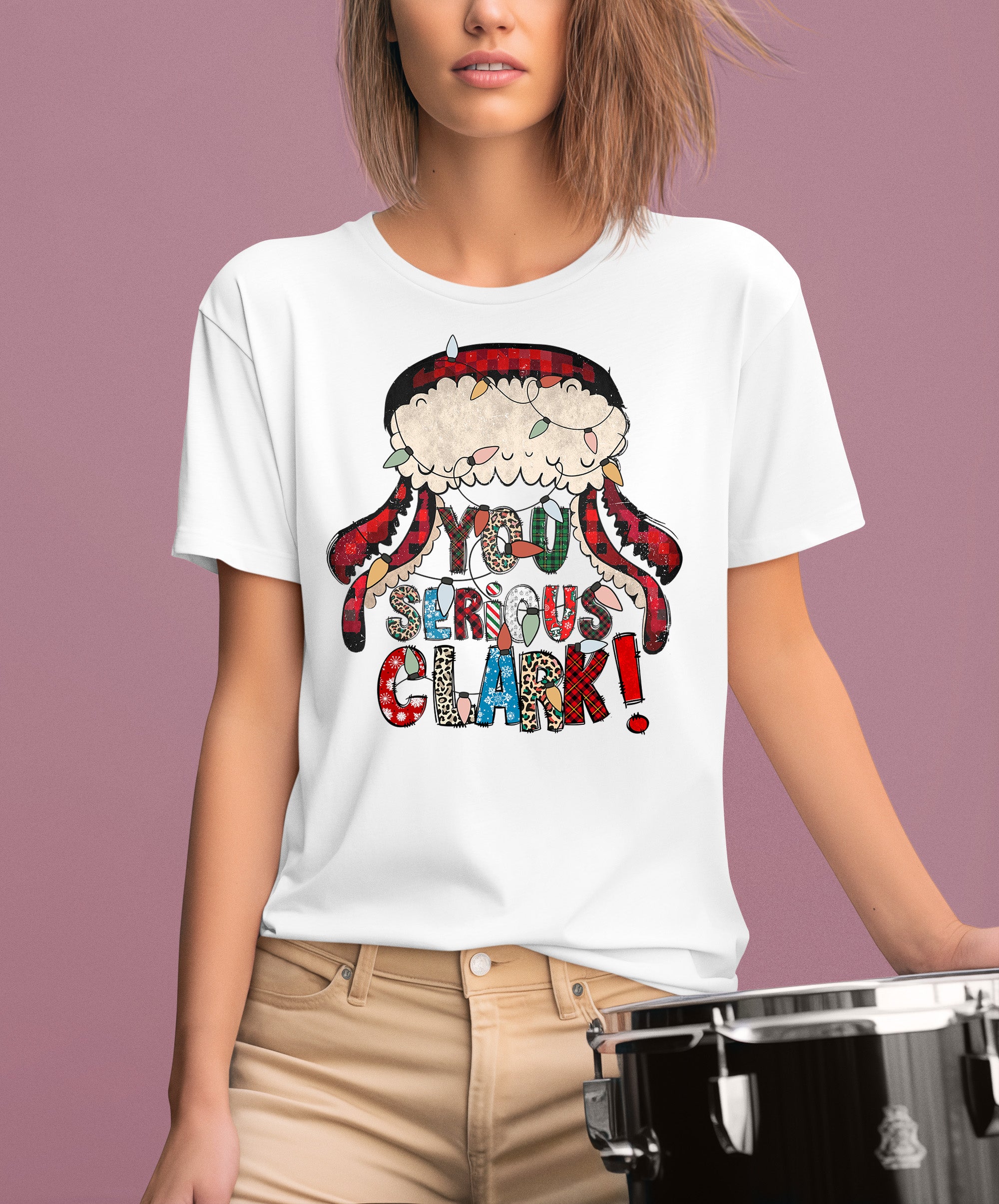 Whimsical Christmas motif for festive crafting, cozy holiday pattern, yuletide inspiration, handmade vibe, cheerful seasonal element T-Shirt
