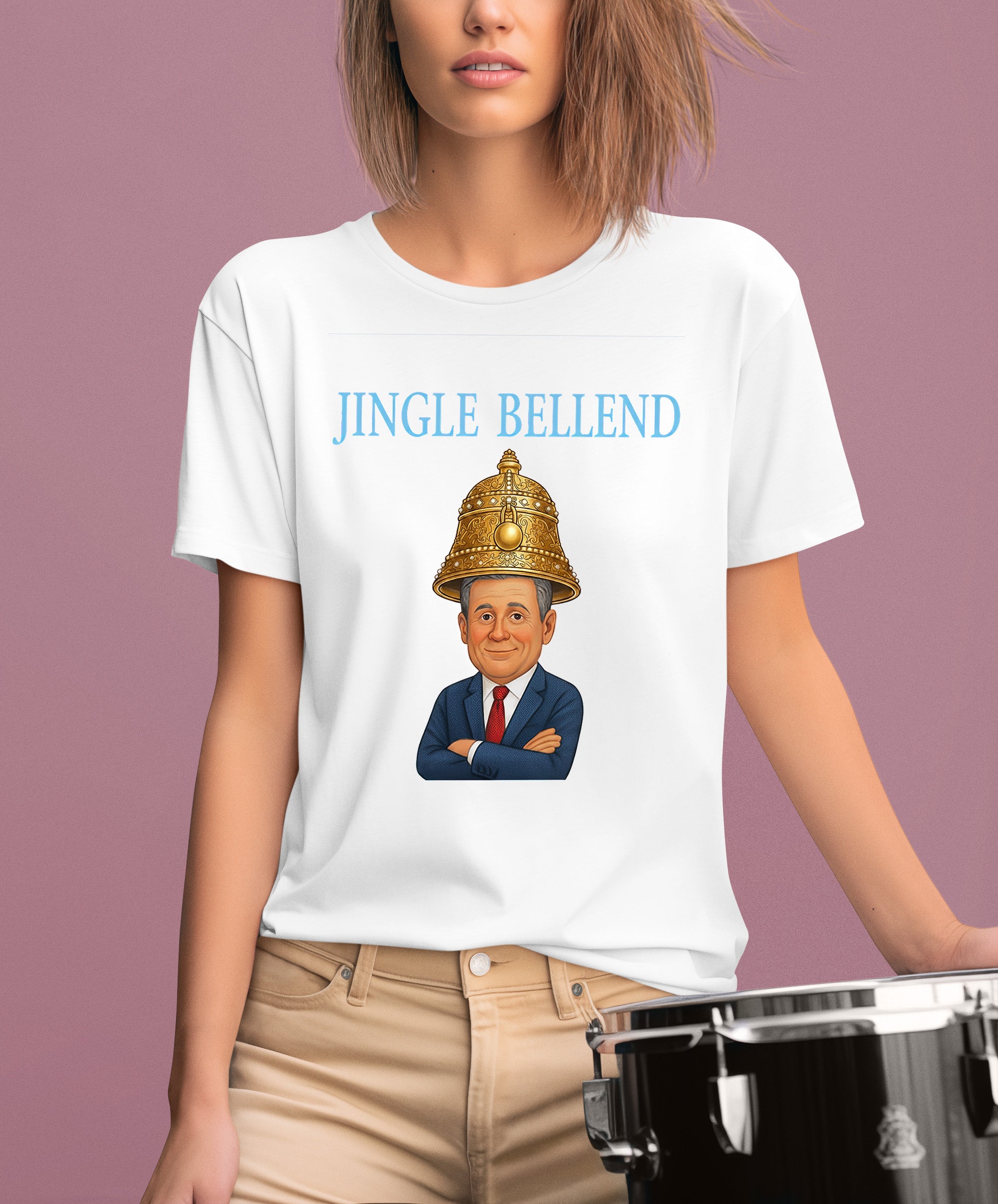 Jingle Bellend – Christmas Cheer Jewelry, Festive Holiday Accessory, Yuletide Sparkle Gift, Seasonal Celebration T-Shirt