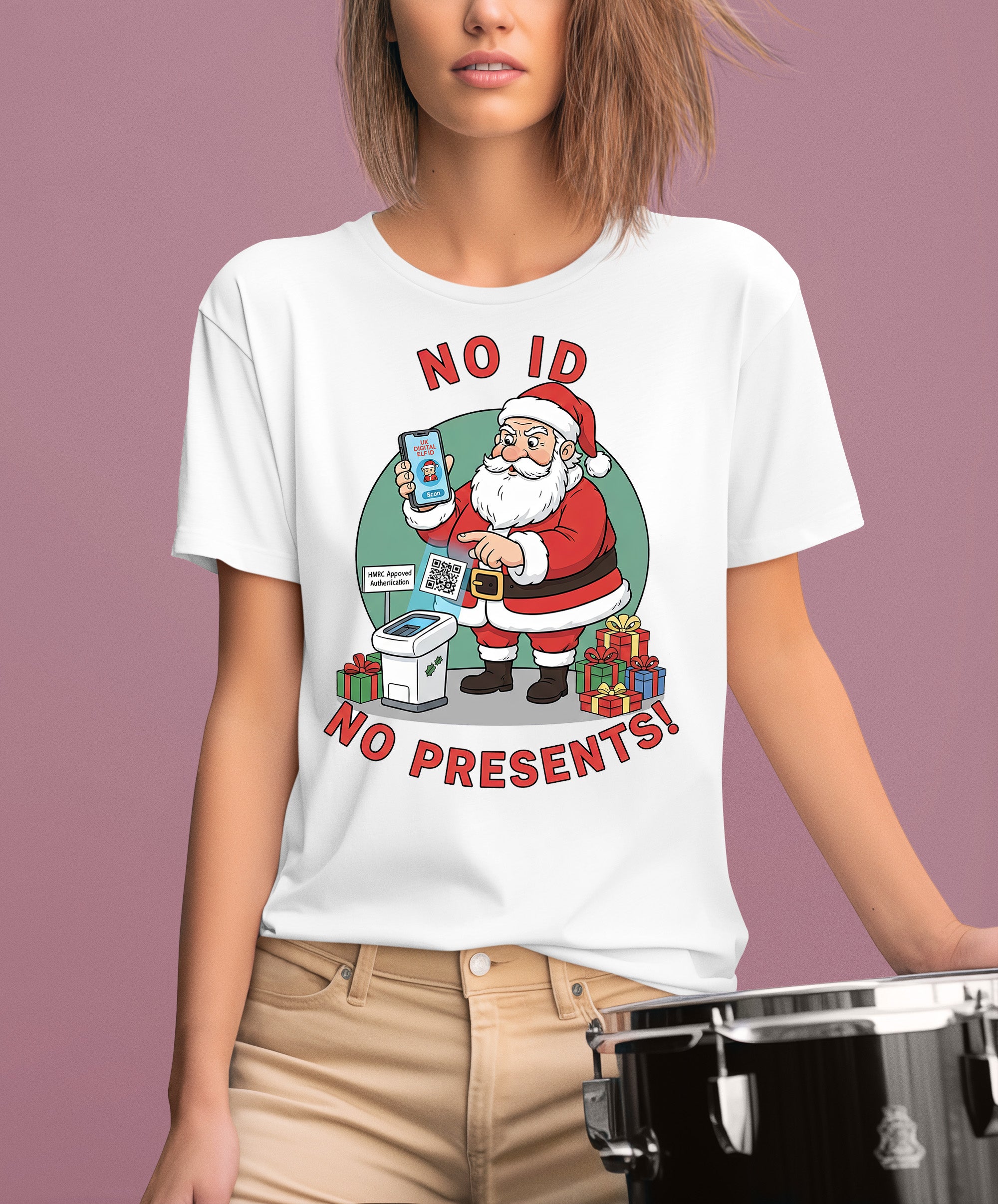 Christmas Themed Keepsake for the Holiday Season - Handmade Festive Charm, Unique Seasonal Gift for Collectors T-Shirt